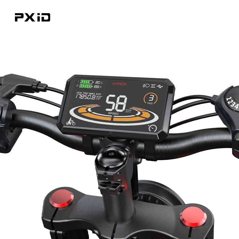 Retail Price- PXID 2022 New Arrival P5 Ebike 24 Inches Fat Tires Electric Bike Ebike China Bikes