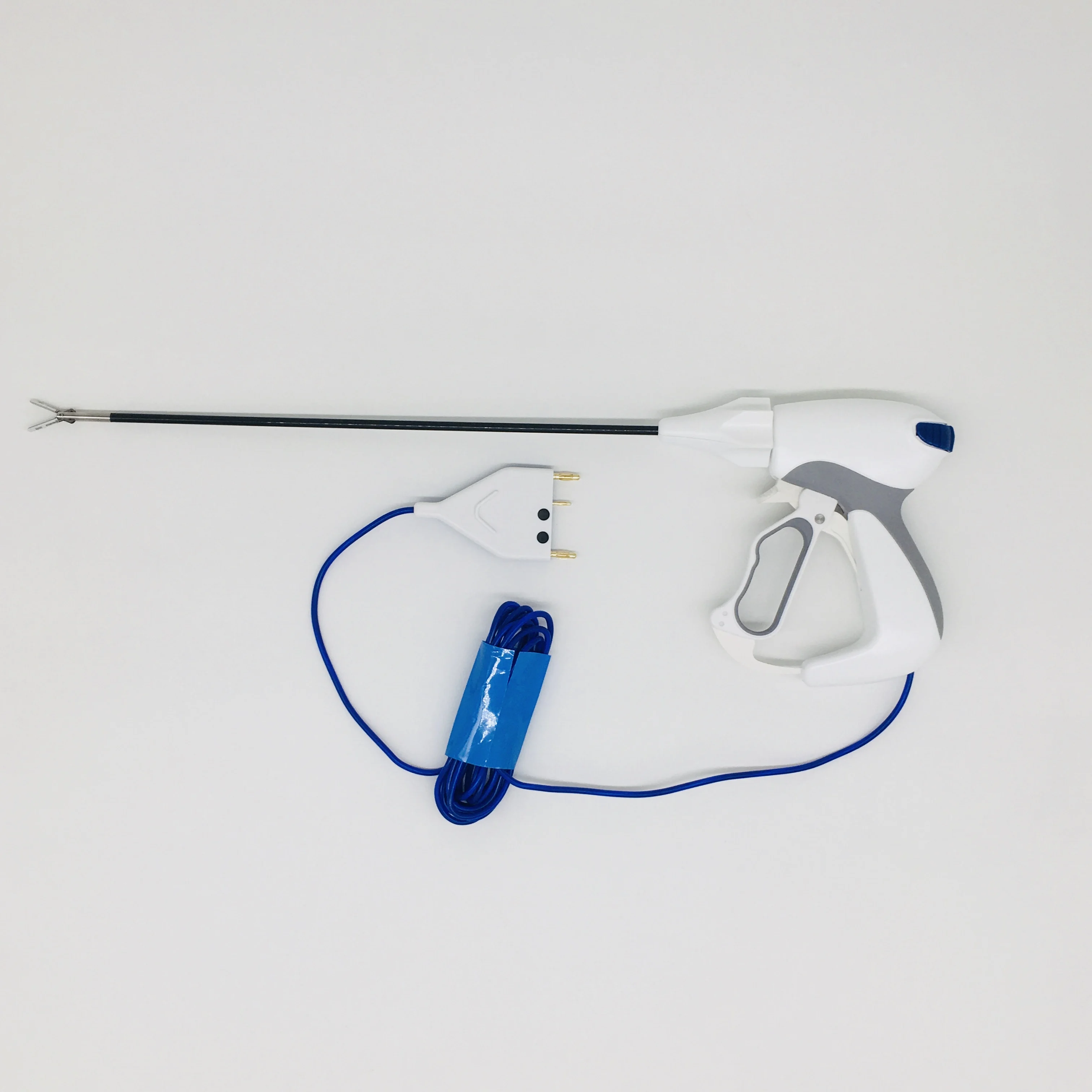 Electrosurgical laparoscopic device for vessel sealing