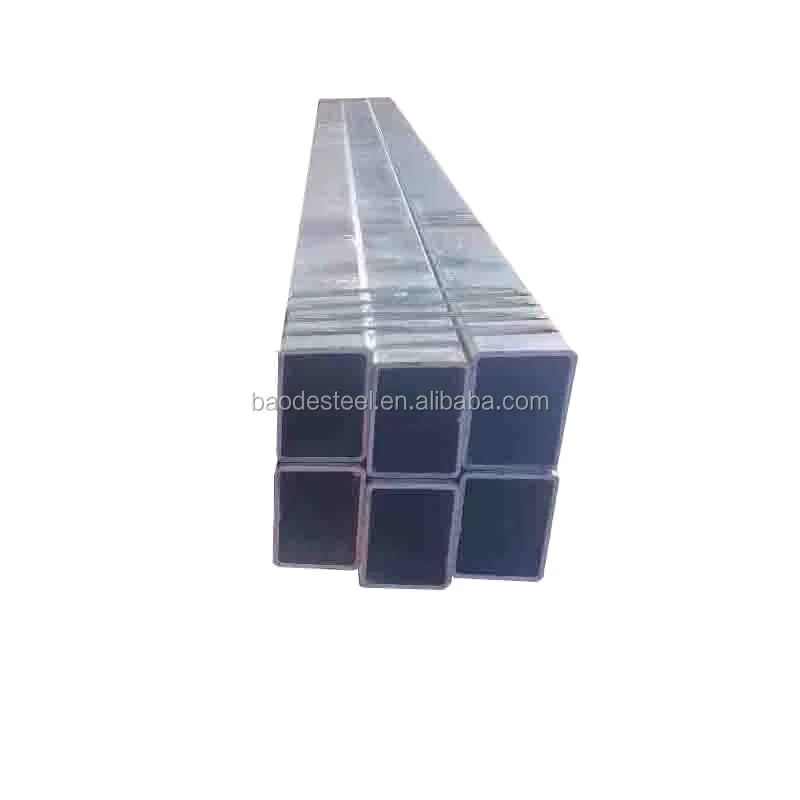 19*19-800*800 ASTM  Steel A53 GR.B Square Tube SHS Used For Curtain Wall