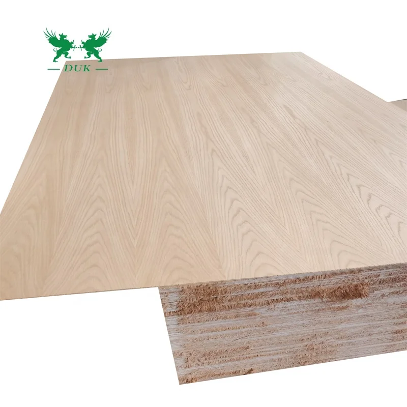 Karachi Market 3mm Red Oak / Teak/ Ash Veneer Fancy Plywood For Decoration