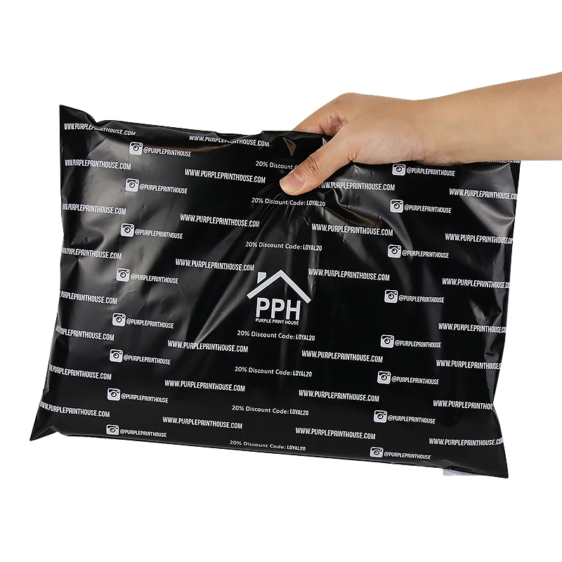  custom Printed Clothing shipping bag packaging plastic with own logo Biodegradable Self Sealing Mailing Bags poly