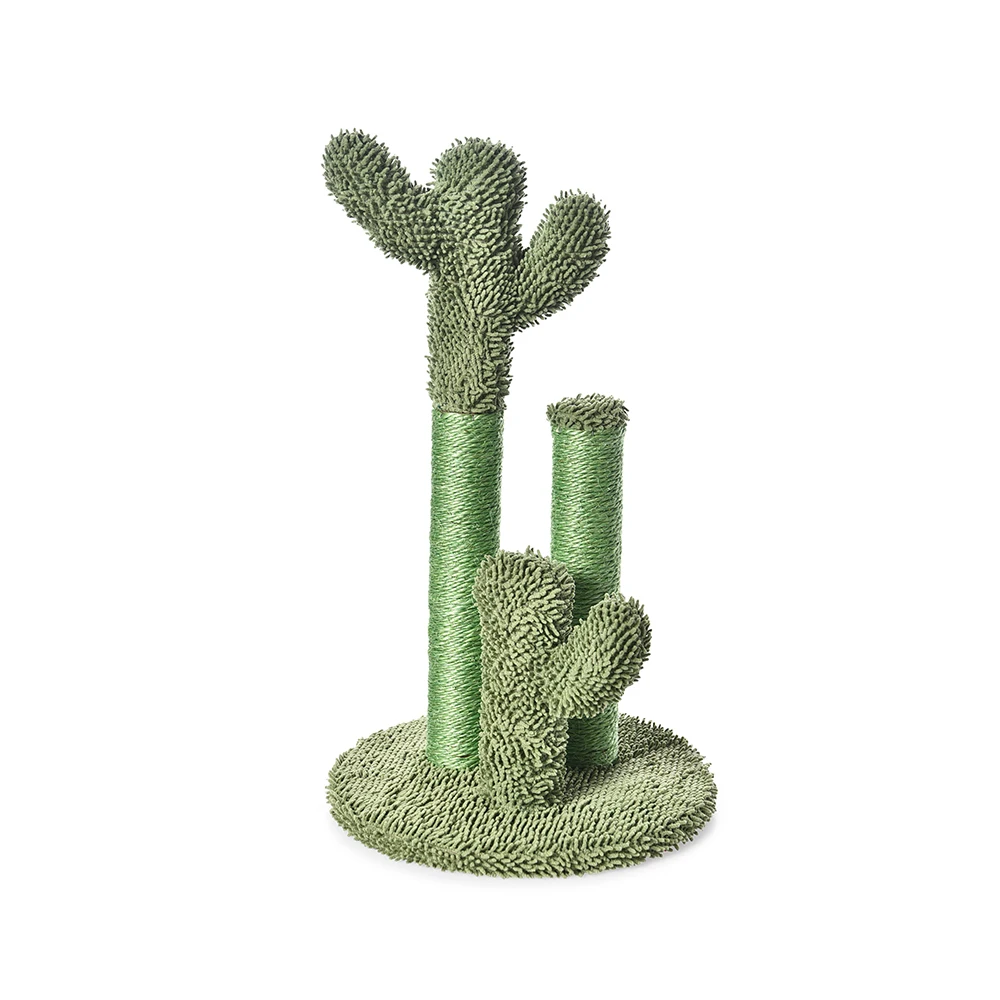 Cactus Cat Tree Hot Sale 300000 Pcs Customized 100% Natural Sisal Cat Toys Climbing Scratching Post Cactus Cat Tree