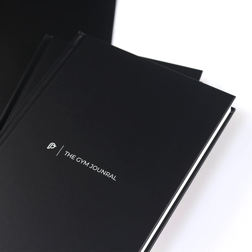 New design custom fitness journal  hardcover travel notebooks business planner diary high quality workbook
