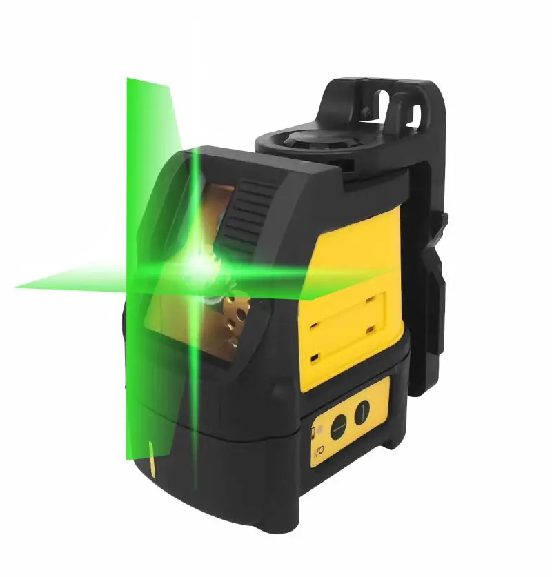 Cross Line Laser Tools Green Beam Self leveling 2 lines Laser Level for Building Measuring Tools