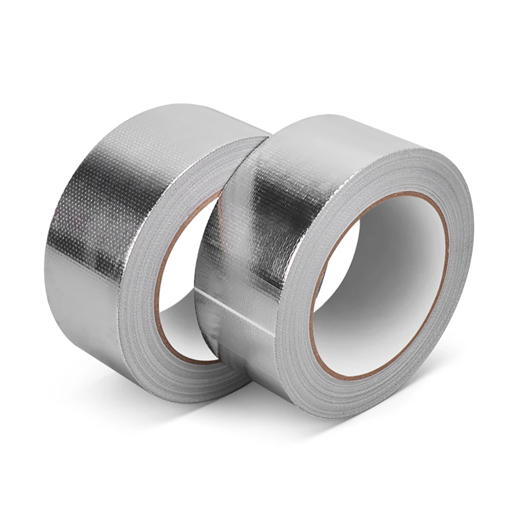 Solvent Adhesive Reinforced Strong Holding Power Industrial Use Aluminum Foil Tape