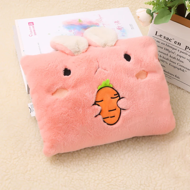Carrot Electric Hot Water Bottle Patent Product Safe Bag