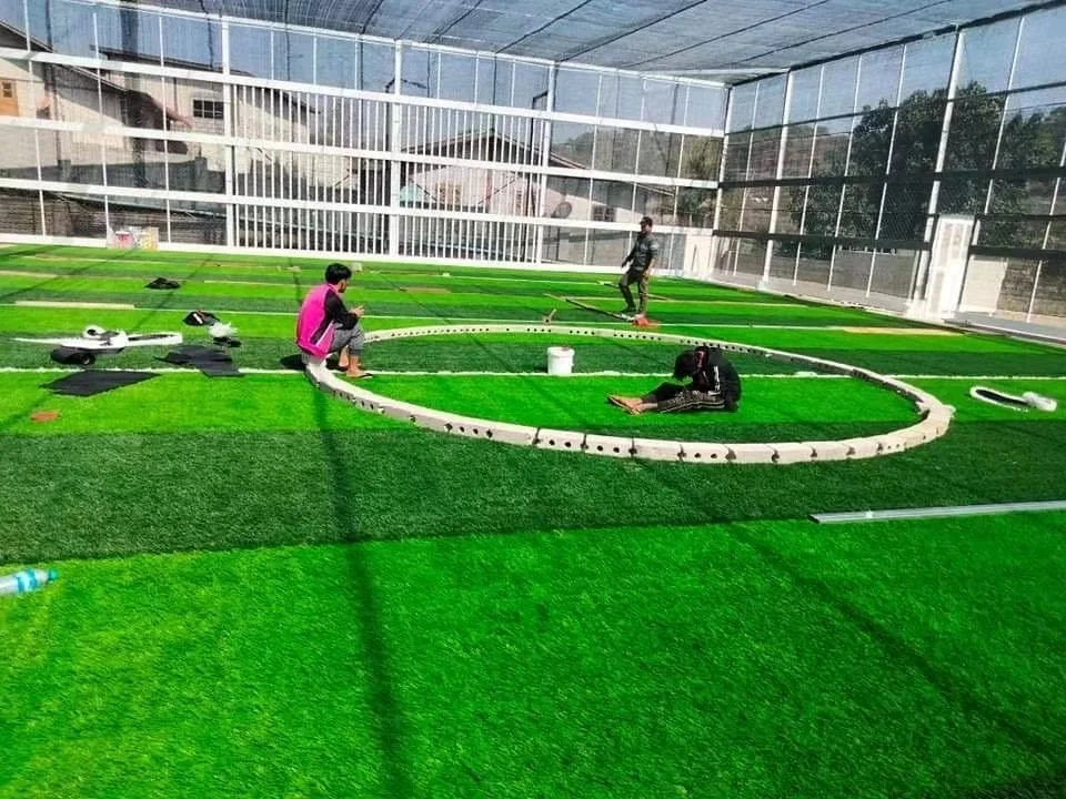 50mm monofilament artificial grass carpets for football stadium