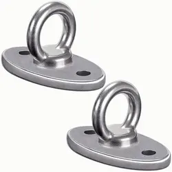 Thread Hook Playground Equipment Yoga Seat Safety Ceiling Mount Swing Hanger With Snap Hook Bolt