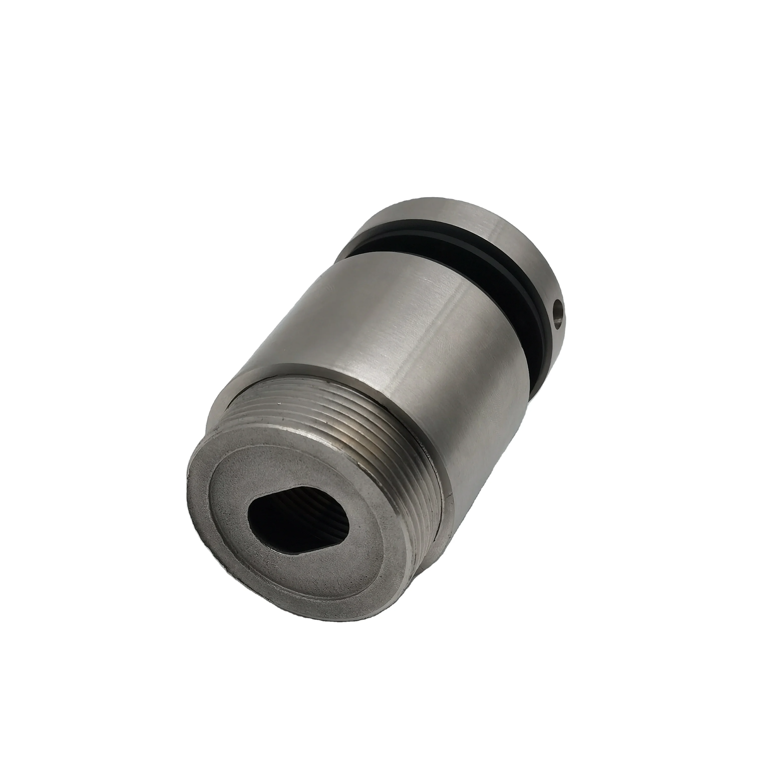 Glass stair hardwares chrome standoffs glass fitting glass balustrade