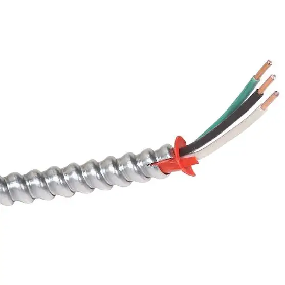 Explosion proof Instrument cable 1pair AWG16 with CORRUGATED METAL ARMOR OF AC90 Galvanized