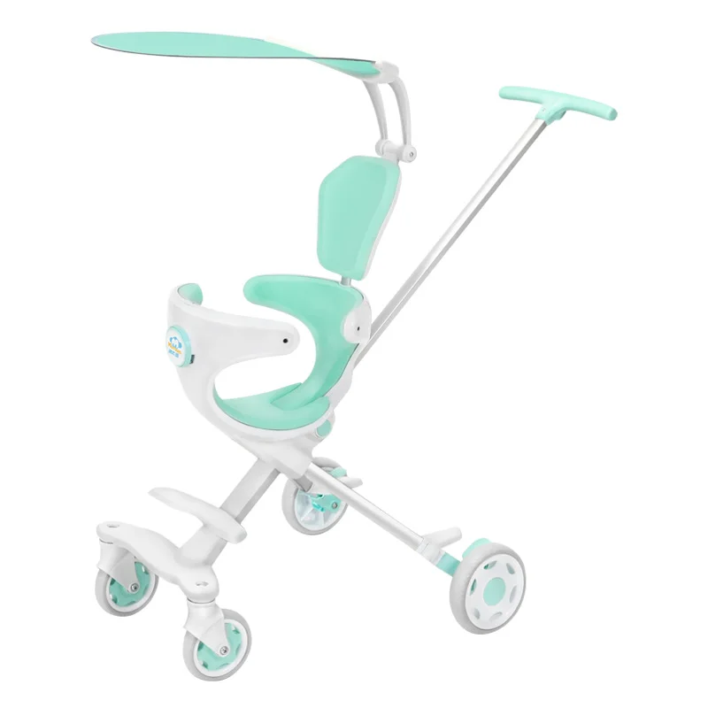 
Montasen MT6 Aluminum Fiets Met Baby Stroller Foldable Travel Stroller Bicycle for Kids Tricycle 