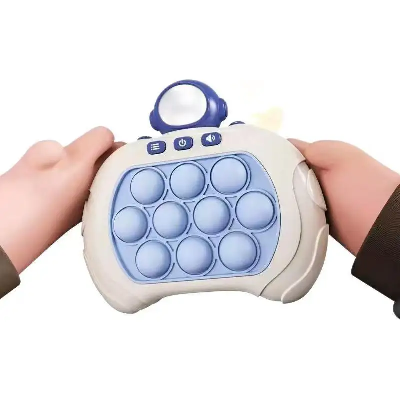 Fast Fun Electronic Gaming Sensory Machine Unisex Bubble Popping Toy Quick Pop Push Itting Pro Fidget Toy