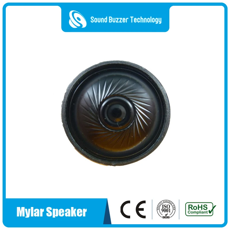 Free sample small loudspeaker unit headset dynamic horn 16ohm 1w 40mm earphone speaker