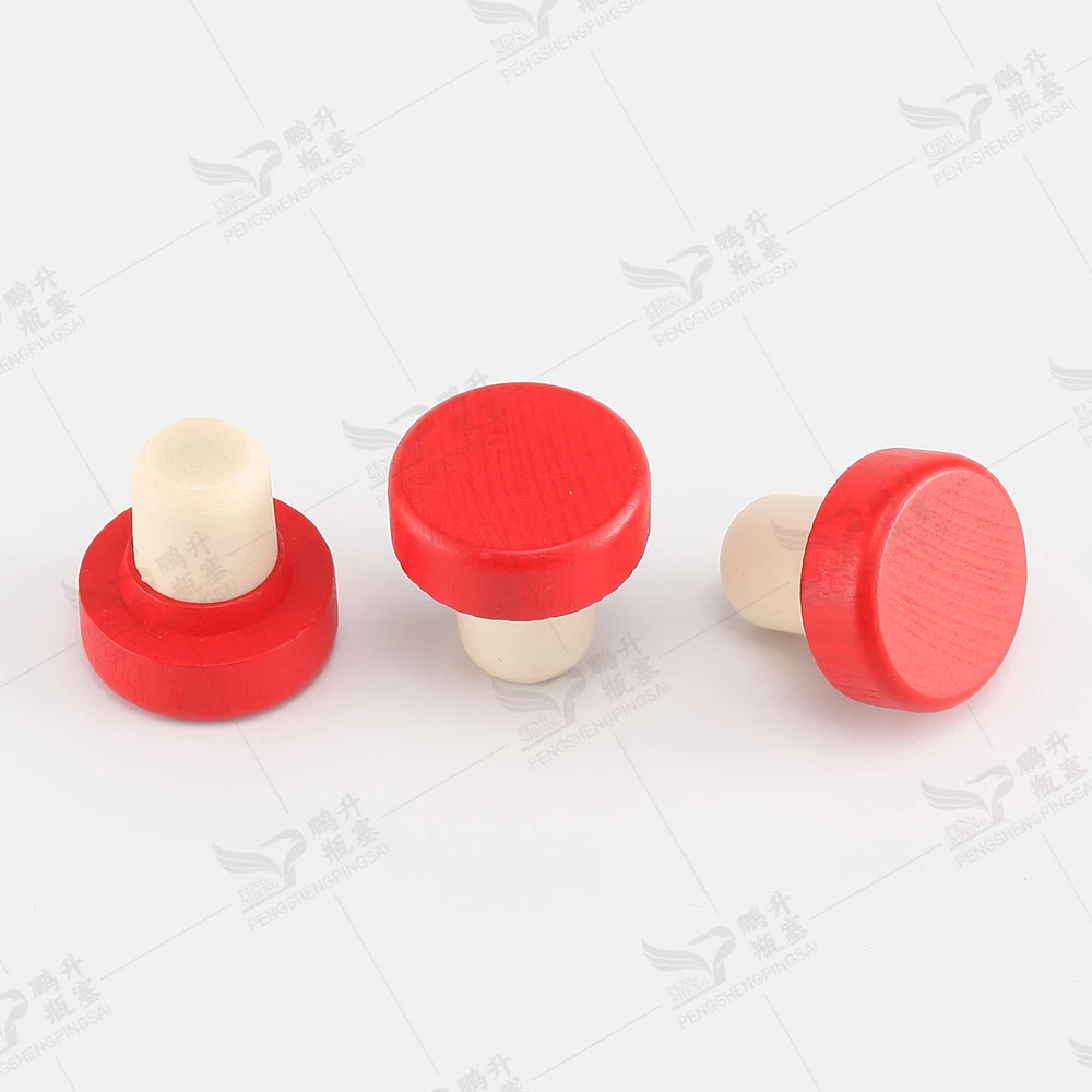 Wooden Cap Vodka Tequila Whisky Stopper with Wooden Wine Bottles Customized Glass Bottle with Aluminum Screw Top Glass Bottles