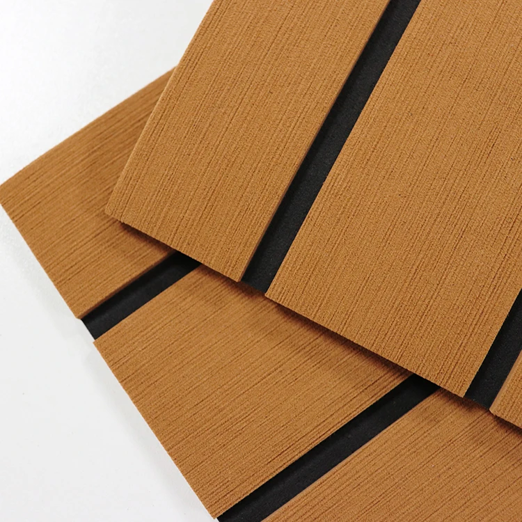 Wavefun High quality Non-slip Floor Mats Faux Teak Boat Yacht  Eva Foam Marine Foam Deck Pad