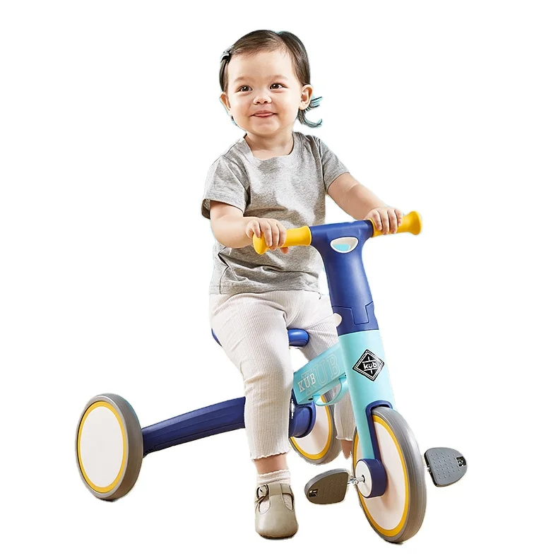 Kids Mini Trike Safe Children Aluminum Tricycle Balance Toy Bike 8 Inch Trike for Kids Baby Children