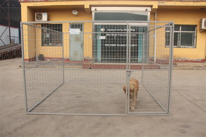 American Metal Dog Kennel  Outdoor Big Dog Cage Pet Playpen