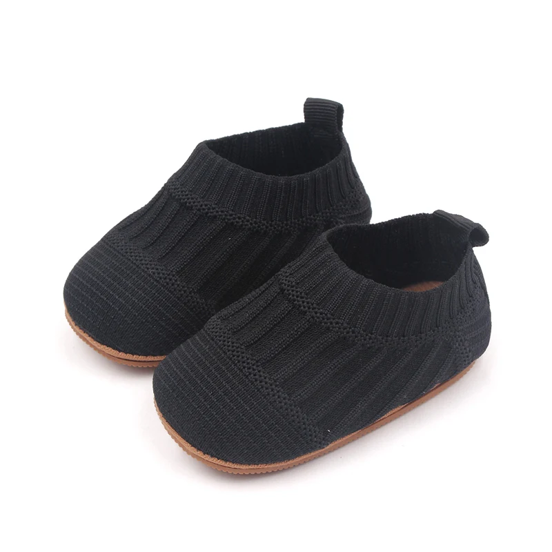 Hot Selling Baby Shoes Slip-On TPR Sole Unisex Baby Shoes 2023