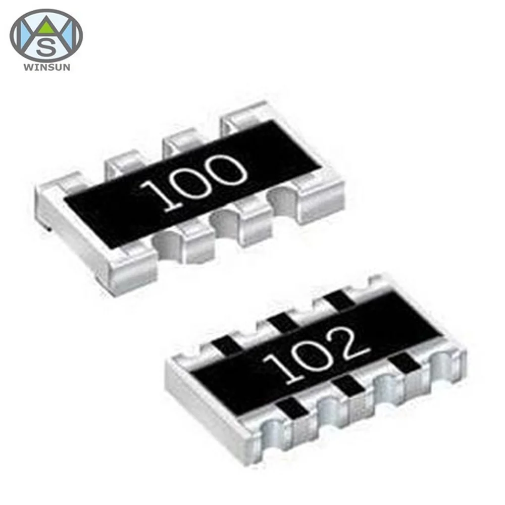 Rohs Certification 0402 0603 8P4R 4P2R Chip SMD Array Resistor For Household Appliances