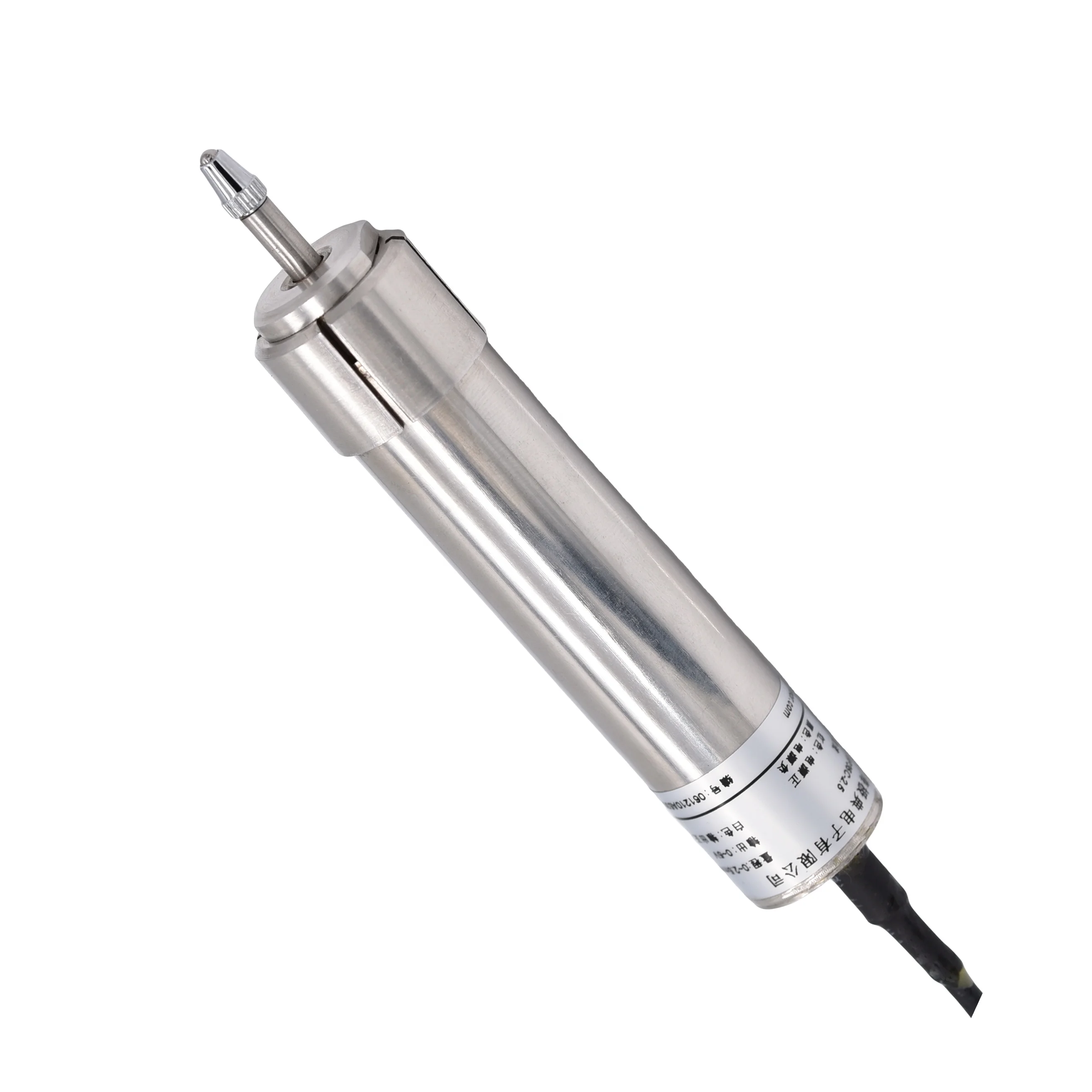 high quality frictionless spring-loaded linear displacement LVDT sensor with 4-20mA