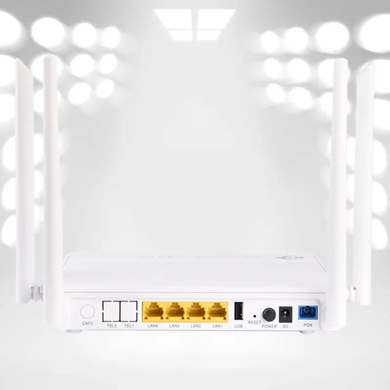 OEM Gpon Epon  Dual Mode 4Ge+Usb  4 antenna 5dbi  Dual Band 2.4G&5G Wifi  Ac  Xpon  Onu