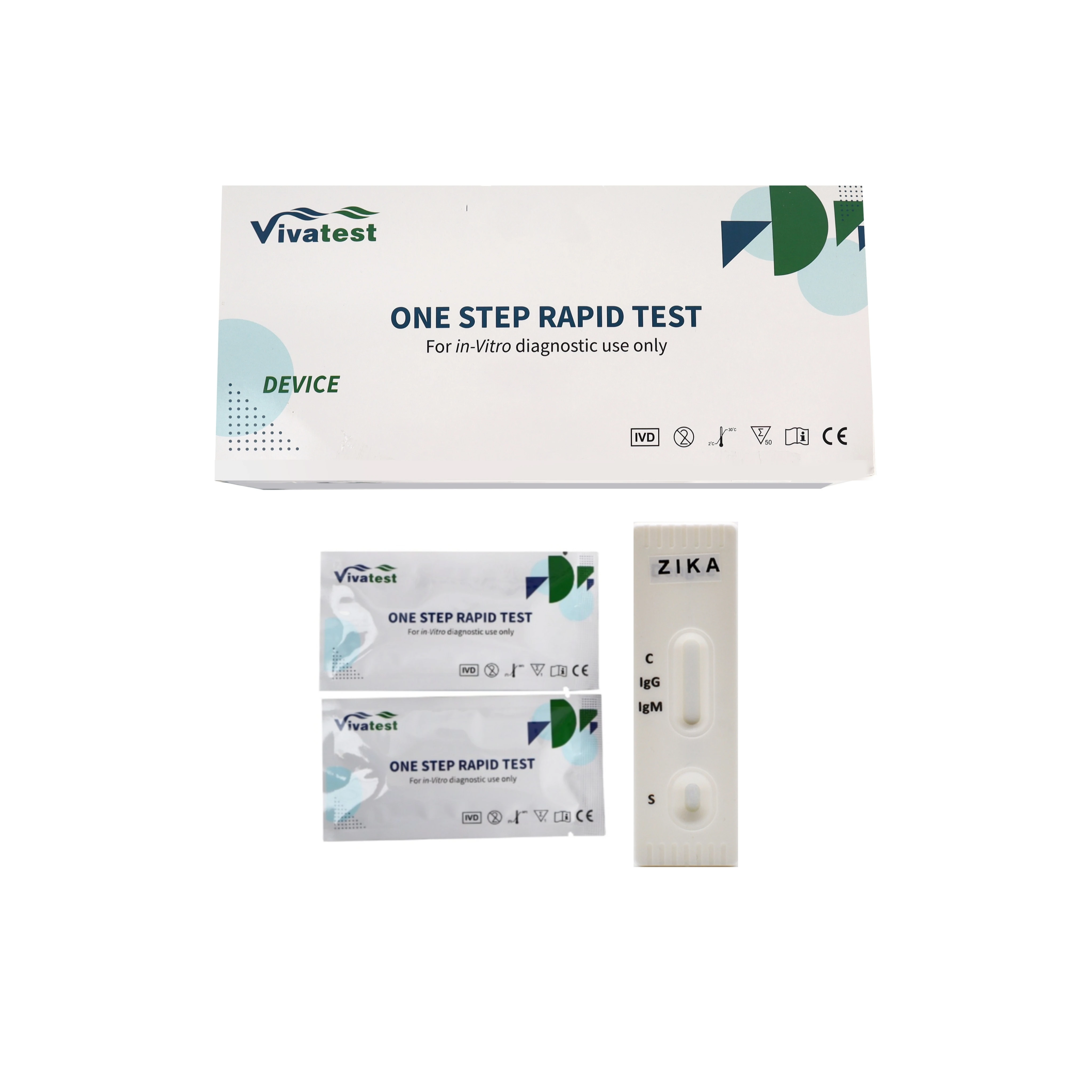 High Quality Wholesale RDT Zika IgG IgM Rapid Test Kits Zika Diagnostic Reagents