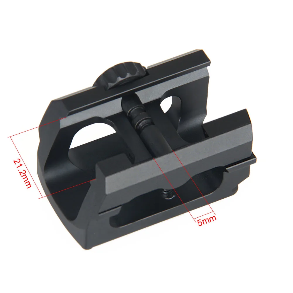 Quick ship 24-0170  red dot riser mount plate low drag mount for red dot sight