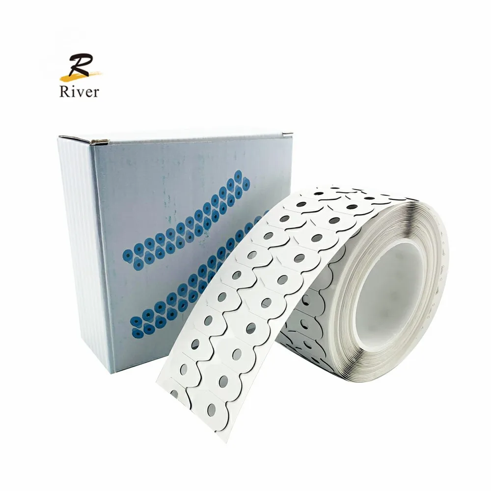 1000pcs/roll high viscosity lens blocking pads adhesive pads for super hydrophobic lenses