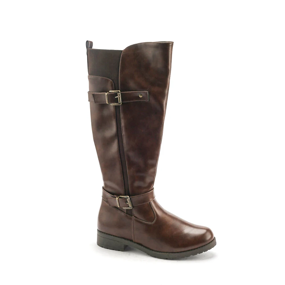 
Trending custom wholesale leather knee high long boots women shoes 