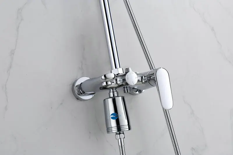 HONG HUI MY03A Chlorine Removal Water for Hard Water Stainless Steel Shower Water Filter