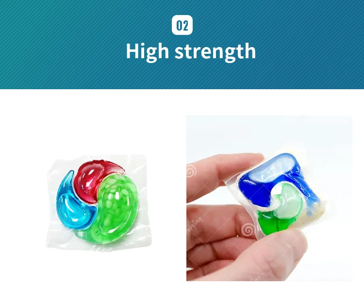 Casting Water Soluble PVA PVOH Plastic Film For Laundry Pods