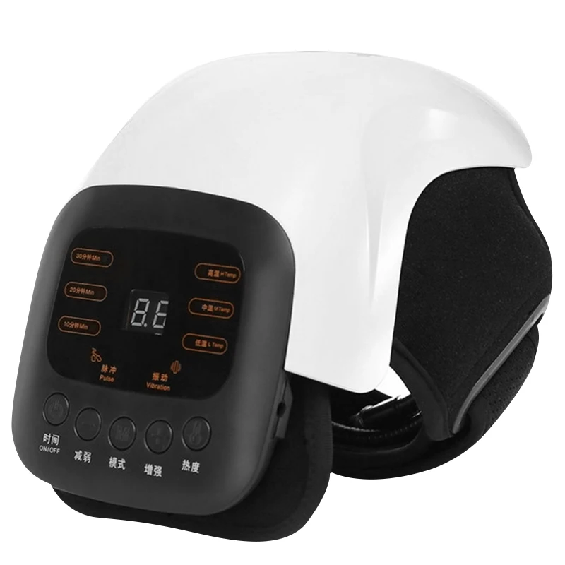 Electric Knee Massager Infrared Heating Massage for Knee Pain Relief Knee Air Pressure Vibration Massager