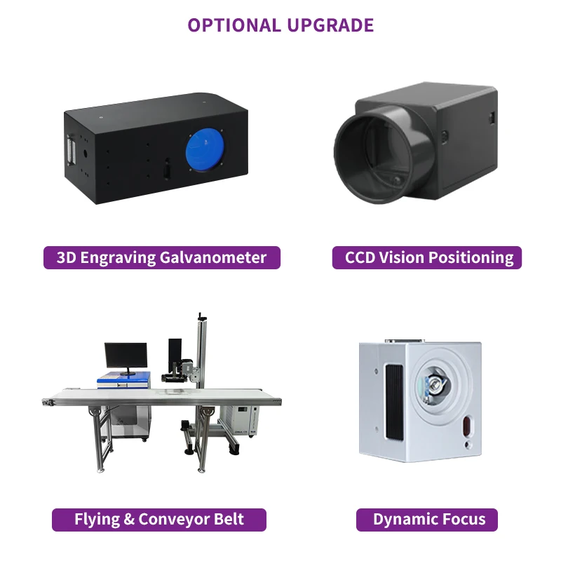 Zixu 5W Highest Quality JPT Raycus IPG Crystal Nano Glass Engraving UV Laser Printing Marking Machine