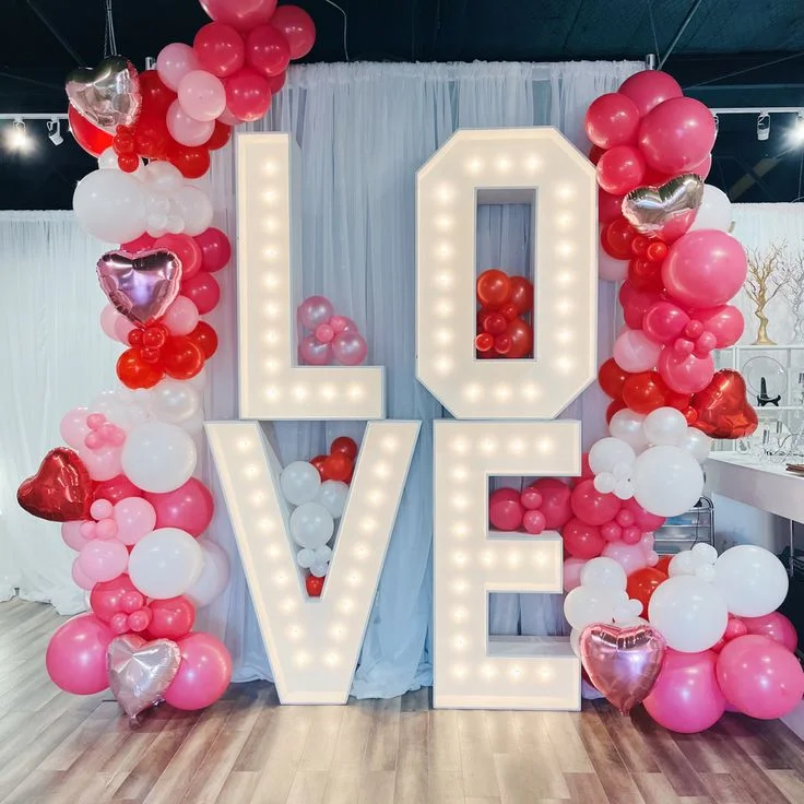wholesale LOVE Big Letter Signs marquee letters baby marquee letters mr and mrs for wadding party  RGB Marquee NUMBER