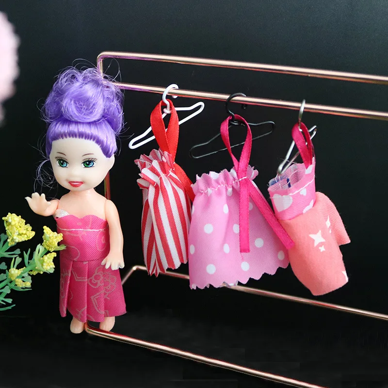 Bjd Hanger Cotton Princess Doll Various Specifications Ob11 Mini Clothes Color Doll Metal Small Clothes Hanger