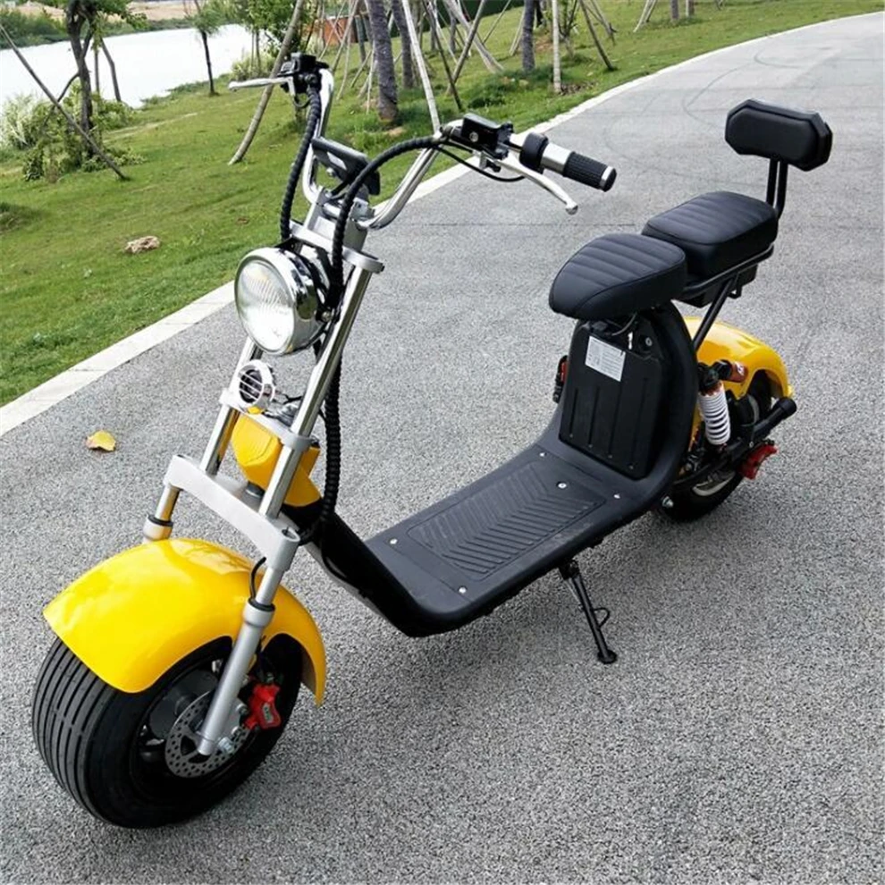 20Ah Battery Dual Motor 2000W Max Speed 60Kmh 10 Inch Disc Brake Electric Scooters