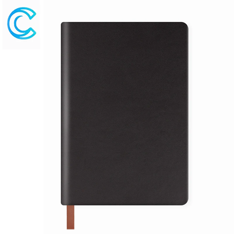 Diary Book Simple A5 Leather Business Notebook Meeting Record Small Fresh Office Supplies Thickening Work Noteboo