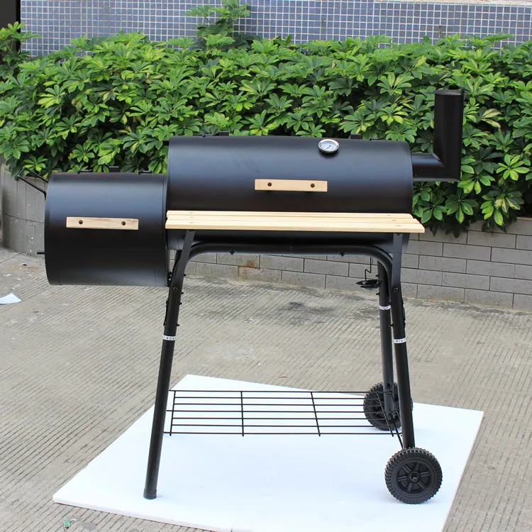 Лидер продаж, барабан для барбекю в гранулах, офсетный коптер для сада