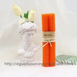 DIY Rolled Beewax Candle Silicone Molds Rolling Honeycomb Wax Sheet for Hanukkah Party