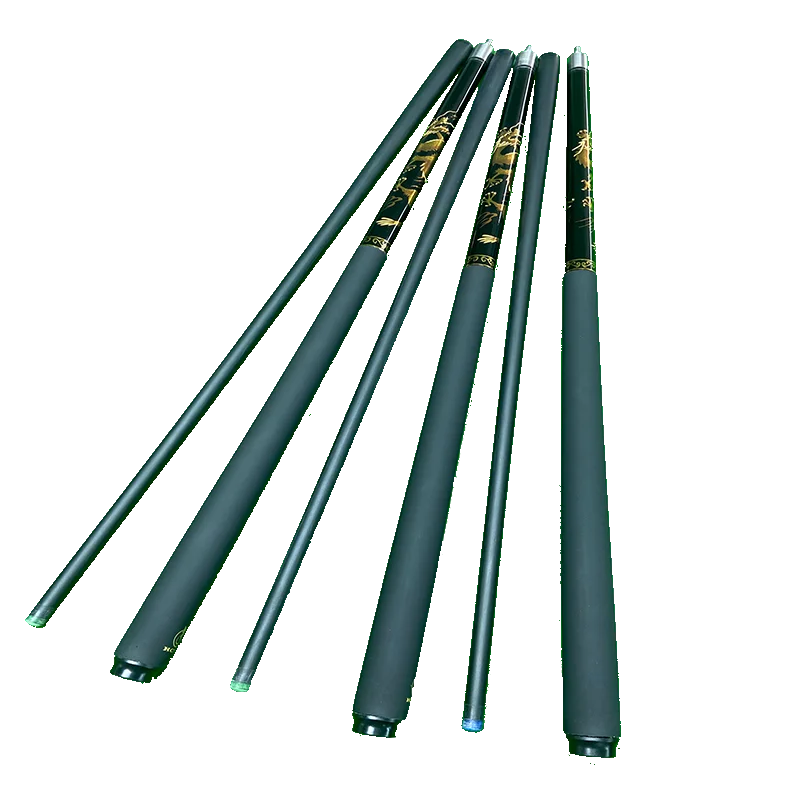 2/1 Joint Snooker Pool Cue Highly 10MM trip size  carbon fiber Pool Cue highly accurate graphite carbon fiber Pool Cue