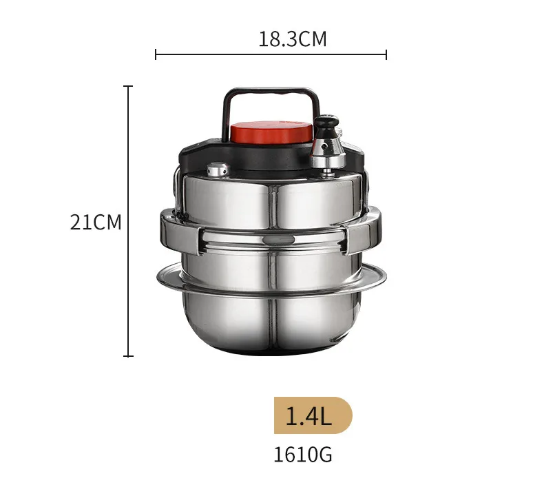 Мини-скороварка Скороварки из нержавеющей стали мини 1.2L малой емкости для