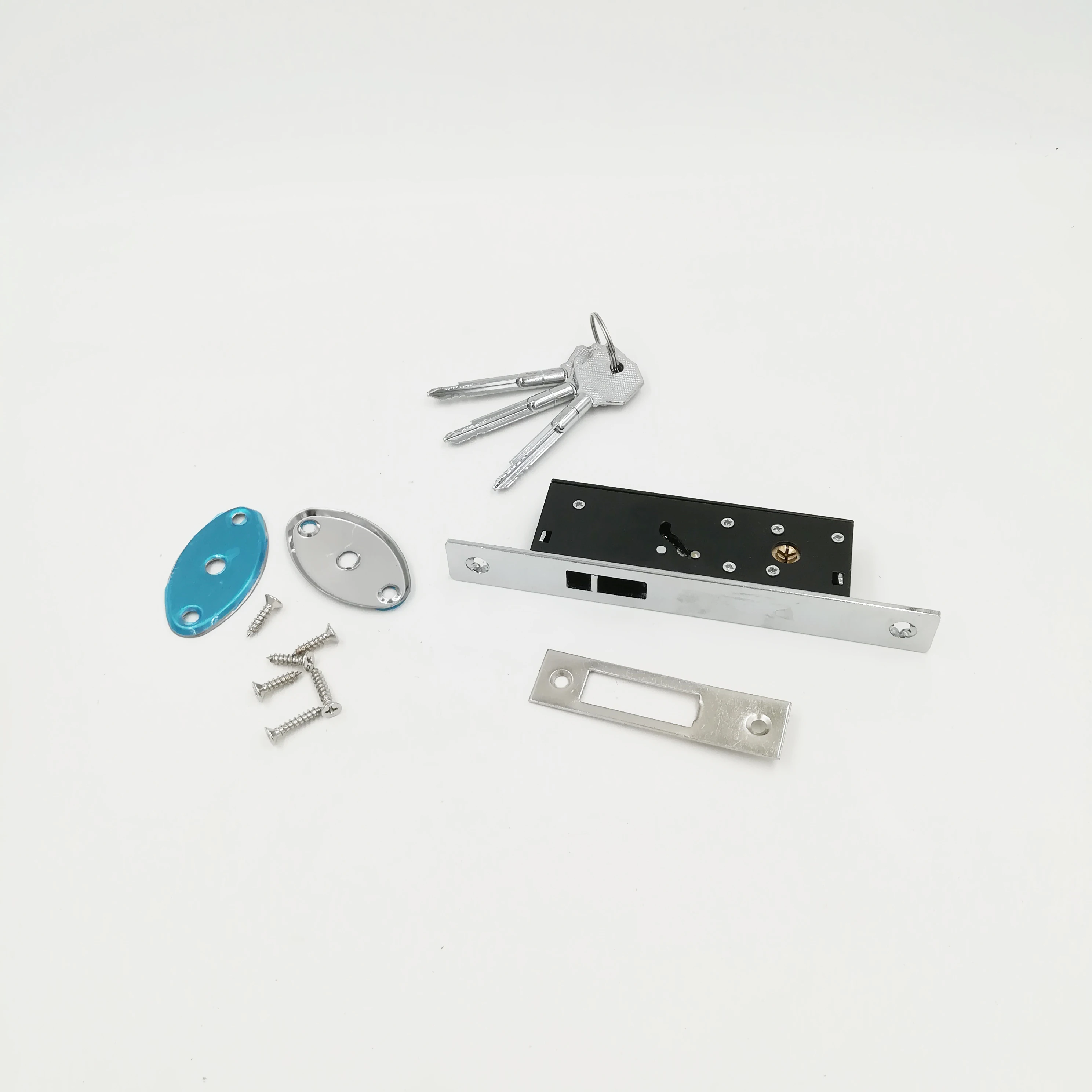 KEYI 1863 Sliding Mortise Door Lock Mico Profile Sliding Door Lock For Aluminium Frame Door With  Keys