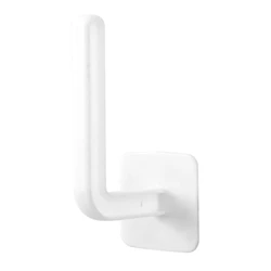 WELLFLYER Wall Hooks Transparent Reusable Seamless Hooks,Waterproof and Oilproof,Bathroom Kitchen Heavy Duty Self Adhesive Hooks