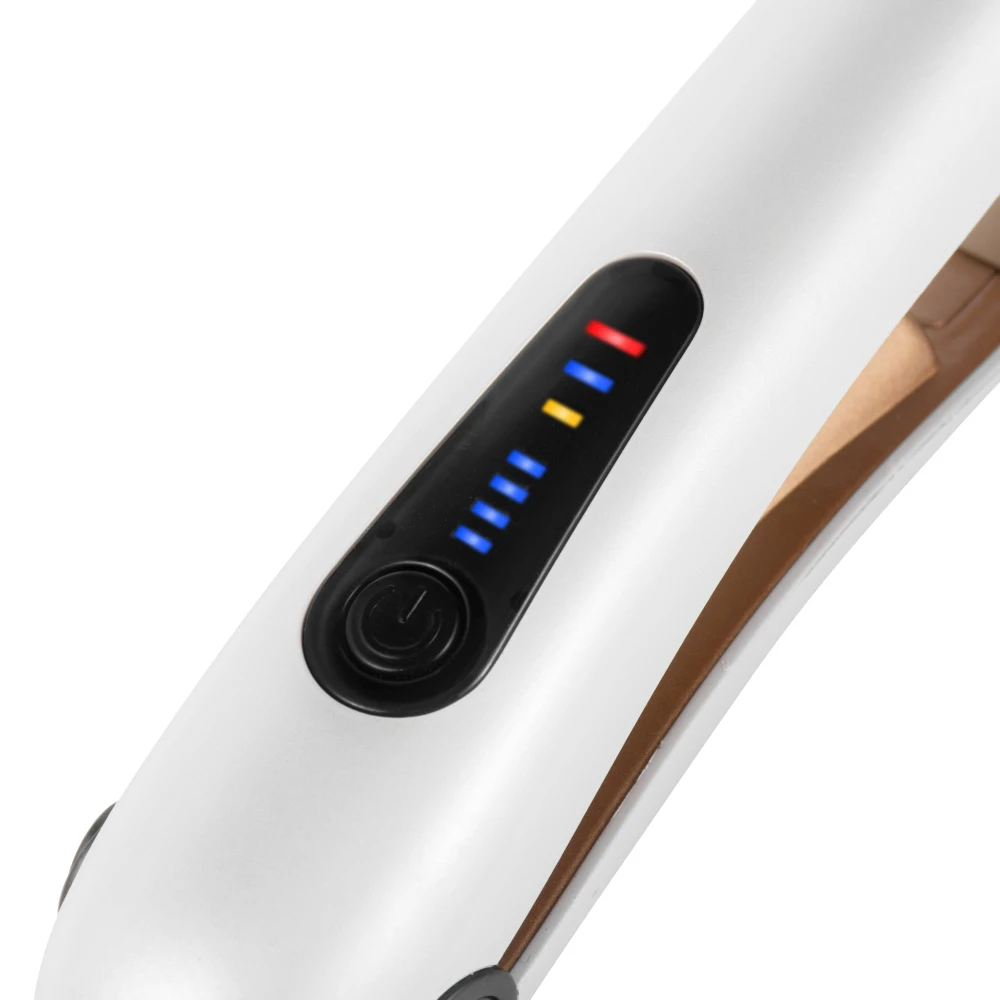 ceramic coating chargeable wholesale cordless wireless car charger flat iron  titanium