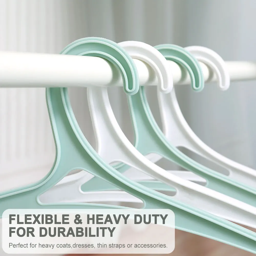 LINDON Laundry Hanger OEM PP Plastic Coat Shirt Hanger for Dresses