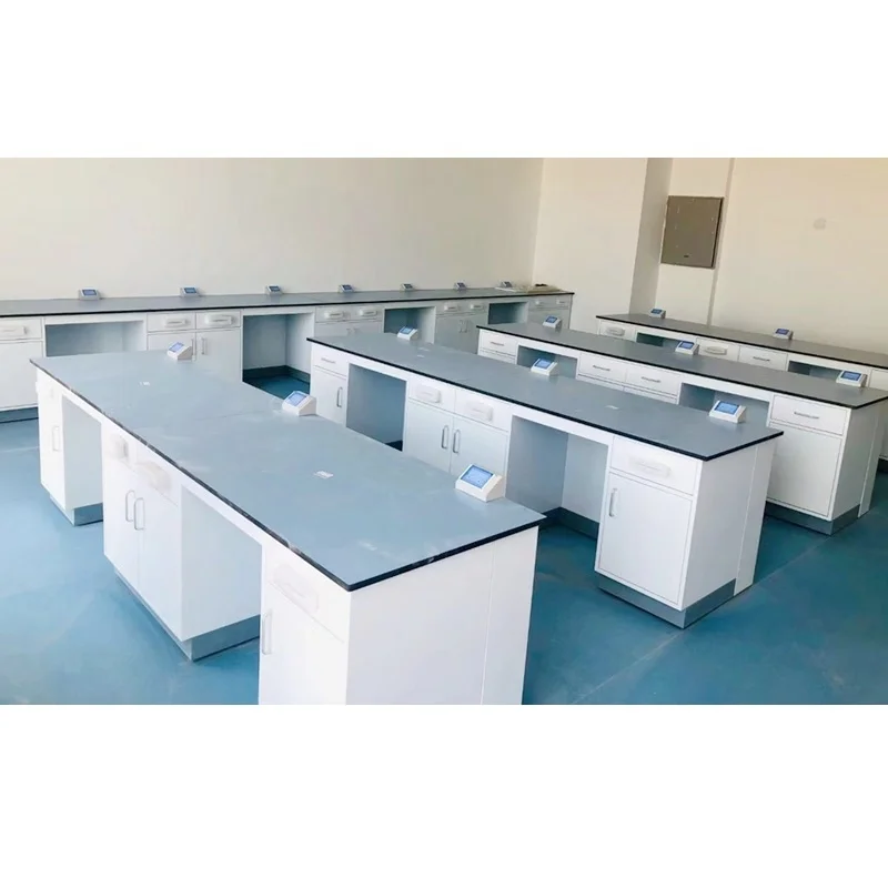 Высококачественная лабораторная мебель полностью стальная компьютерная лаборатория Рабочий стол для лабораторных испытаний