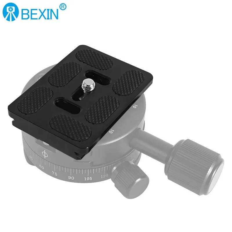 BEXIN Factory Universal metal quick release plate for DSLR camera tripod ball head Canon sony DSLR Photo Studio Accessory