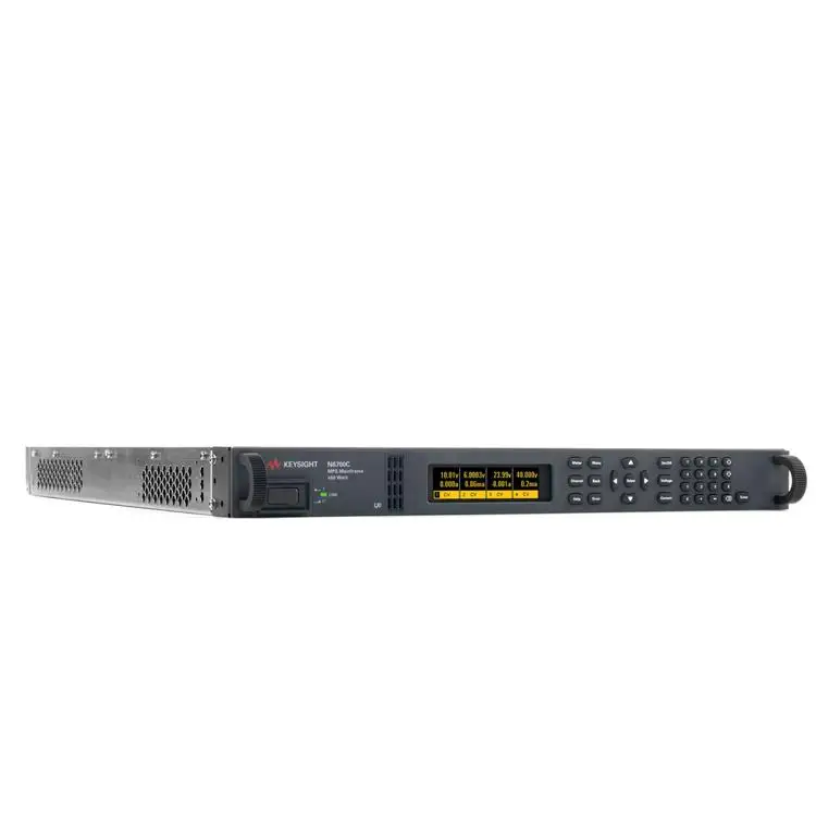 Keysight N6702C Low-Profile Modular Power System Mainframe 1200W 4 Slots Training System DC Source Batteries to converters