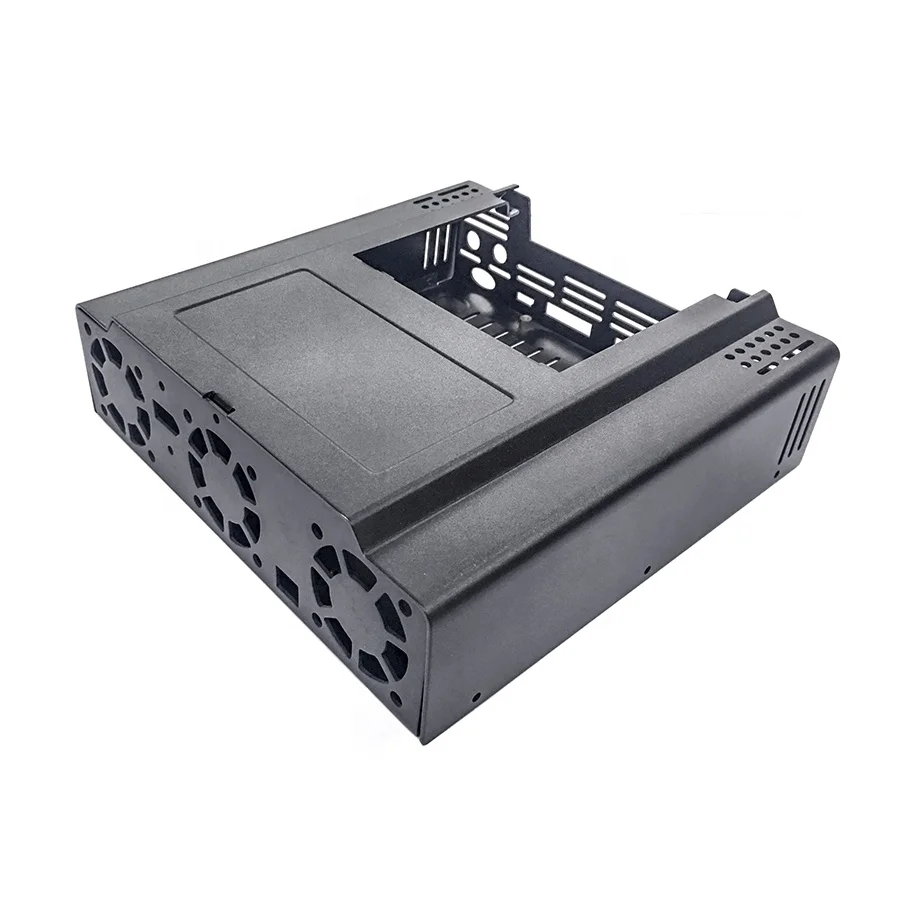 Custom design aluminum die casting electronic equipment housing surface oil spout surface treatment