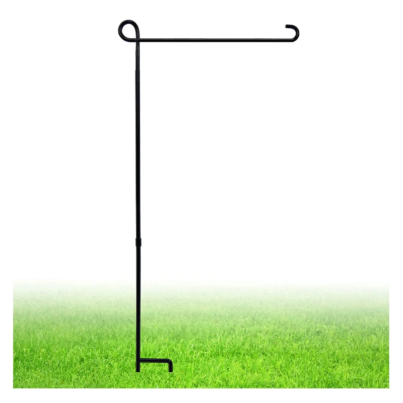 Promotional Wholesale Cheap High Quality Custom Size Outdoor Advertising Aluminum Garden Flag Pole Stand for 12x18 Flags
